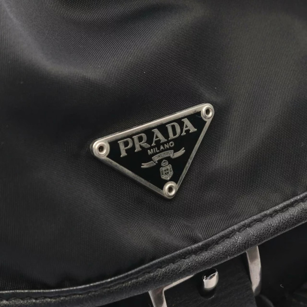 Prada Triangle Backpack Black - Picture 5 of 6